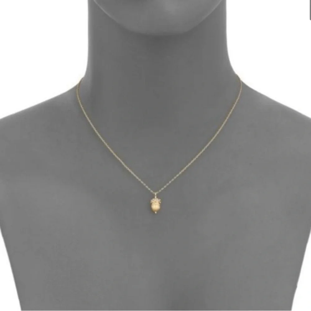 Kate Spade Pave Acorn Pendant Necklace
